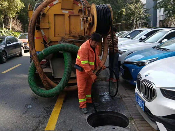 灵山排污管道清淤